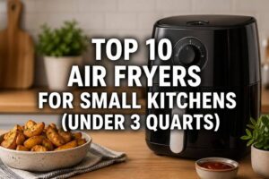 Read more about the article Top 10 Air Fryers for Small Kitchens (Under 3 Quarts)