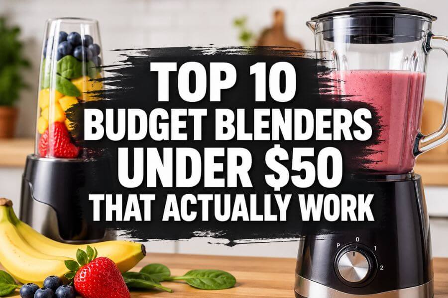 Read more about the article Top 10 Budget Blenders Under $50 That Actually Work