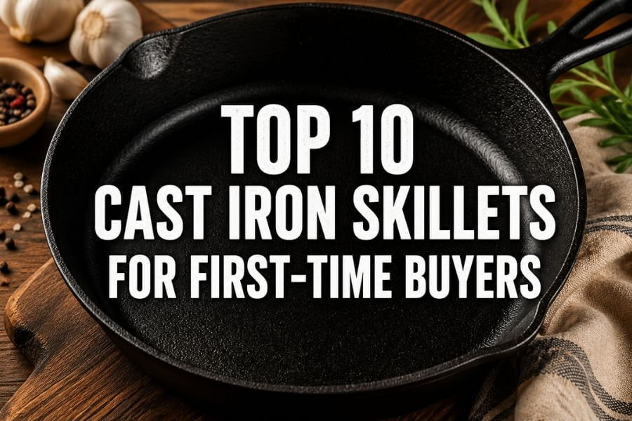 You are currently viewing Top 10 Cast Iron Skillets for First-Time Buyers