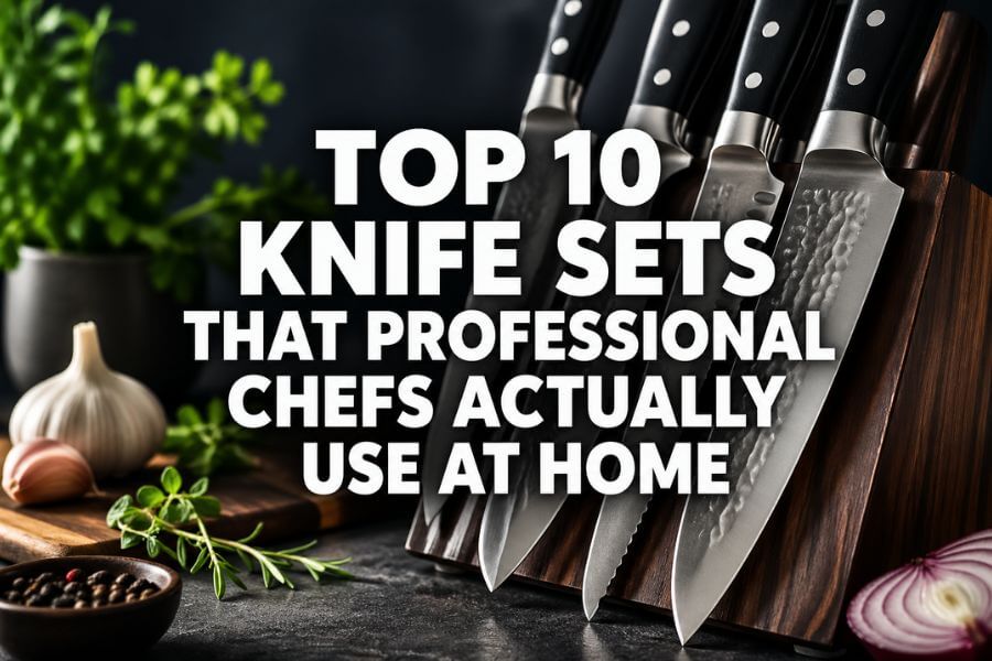 You are currently viewing Top 10 Knife Sets That Professional Chefs Actually Use at Home