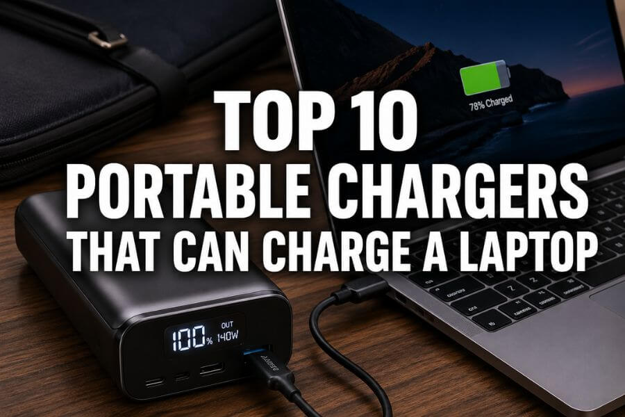 You are currently viewing Top 10 Portable Chargers That Can Charge a Laptop