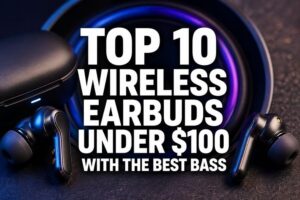 Read more about the article Top 10 Wireless Earbuds Under $100 With the Best Bass