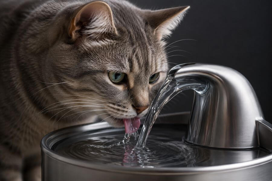 10 Cat Water Fountains to Encourage Hydration brobro10