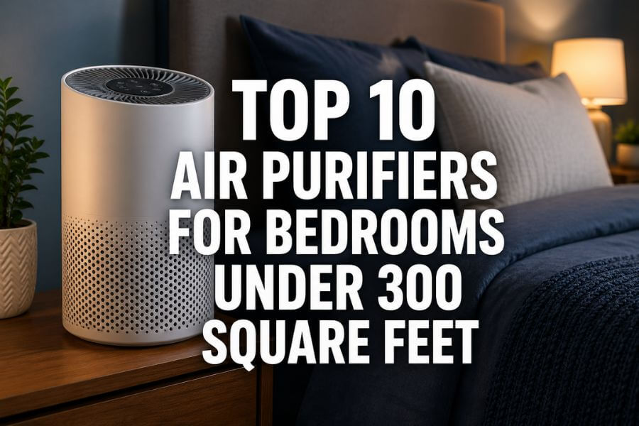 You are currently viewing Top 10 Air Purifiers for Bedrooms Under 300 Square Feet