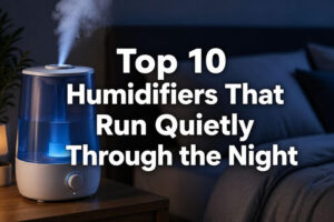 Read more about the article Top 10 Humidifiers That Run Quietly Through the Night