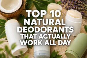 Read more about the article Top 10 Natural Deodorants That Actually Work All Day