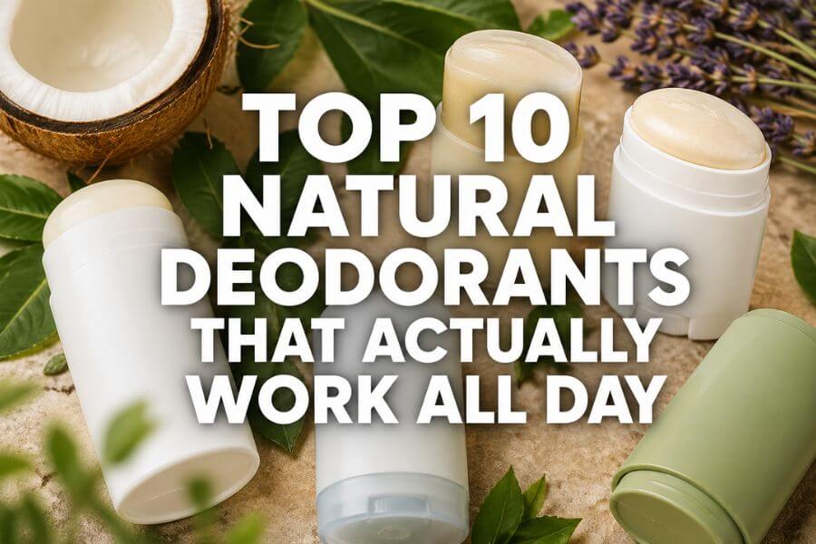 Read more about the article Top 10 Natural Deodorants That Actually Work All Day