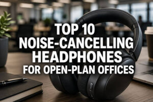 Read more about the article Top 10 Noise-Cancelling Headphones for Open-Plan Offices