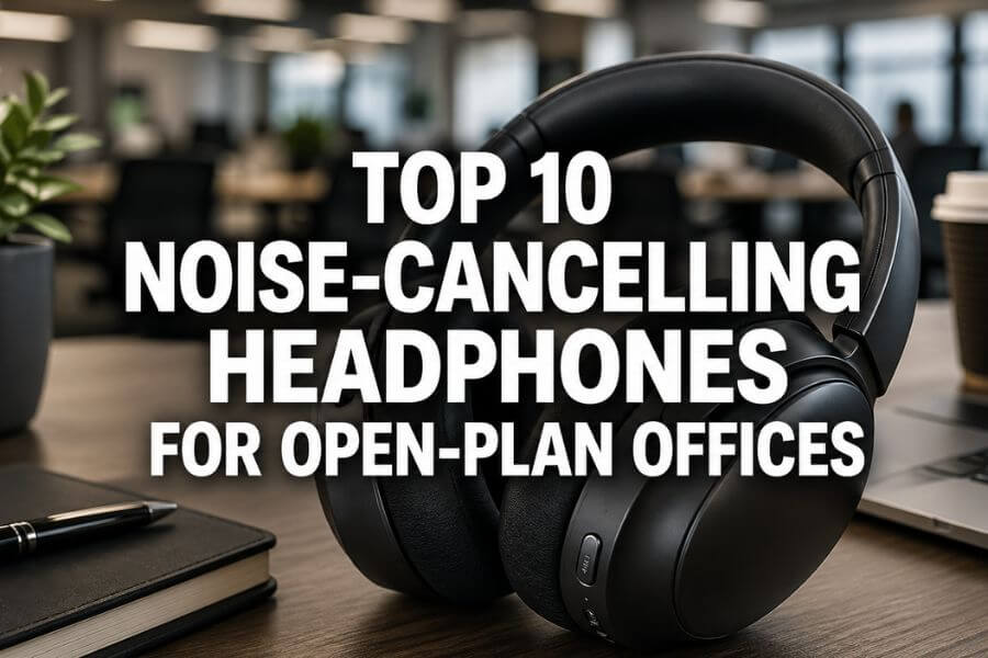 You are currently viewing Top 10 Noise-Cancelling Headphones for Open-Plan Offices