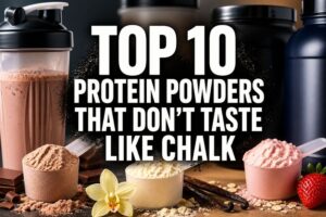 Read more about the article Top 10 Protein Powders That Don’t Taste Like Chalk
