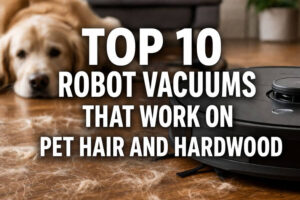 Read more about the article Top 10 Robot Vacuums That Work on Pet Hair and Hardwood
