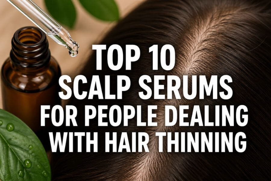 Read more about the article Top 10 Scalp Serums for People Dealing With Hair Thinning