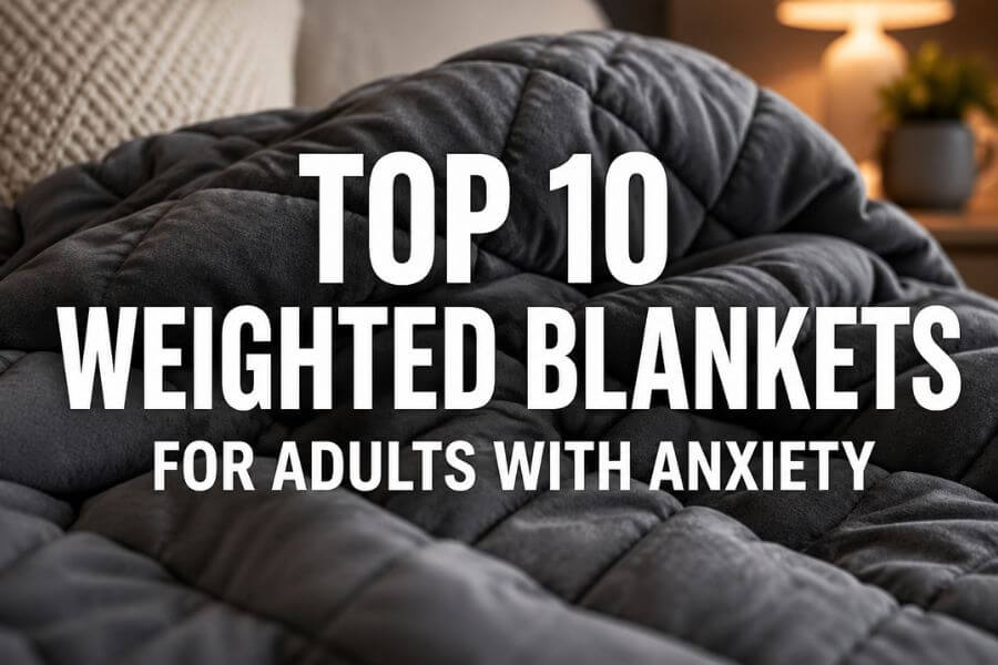 Read more about the article Top 10 Weighted Blankets for Adults With Anxiety