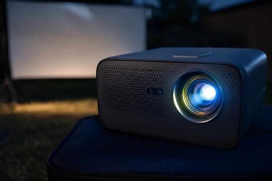 Read more about the article 6 Best Portable Projectors for Outdoor Movie Nights This Summer