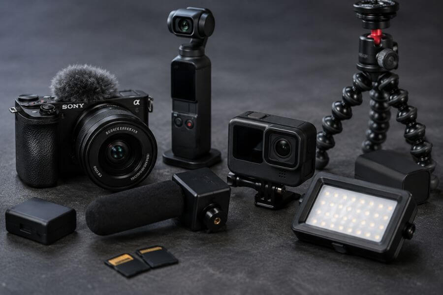 Read more about the article 7 Best All-in-One Vlogging Bundles for Content Creators in 2026