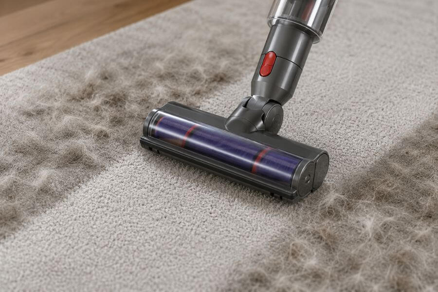 Read more about the article 7 Most Powerful Cordless Stick Vacuums for Deep Cleaning Pet Hair